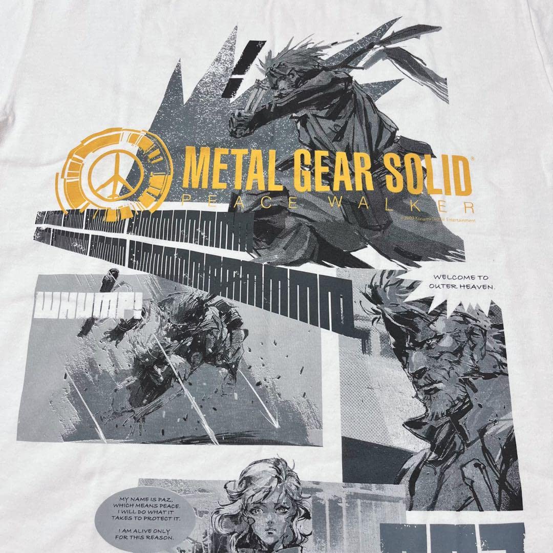 Amazon.co.jp: Metal Gear Solid Peace Walker T-Shirt Not Worn